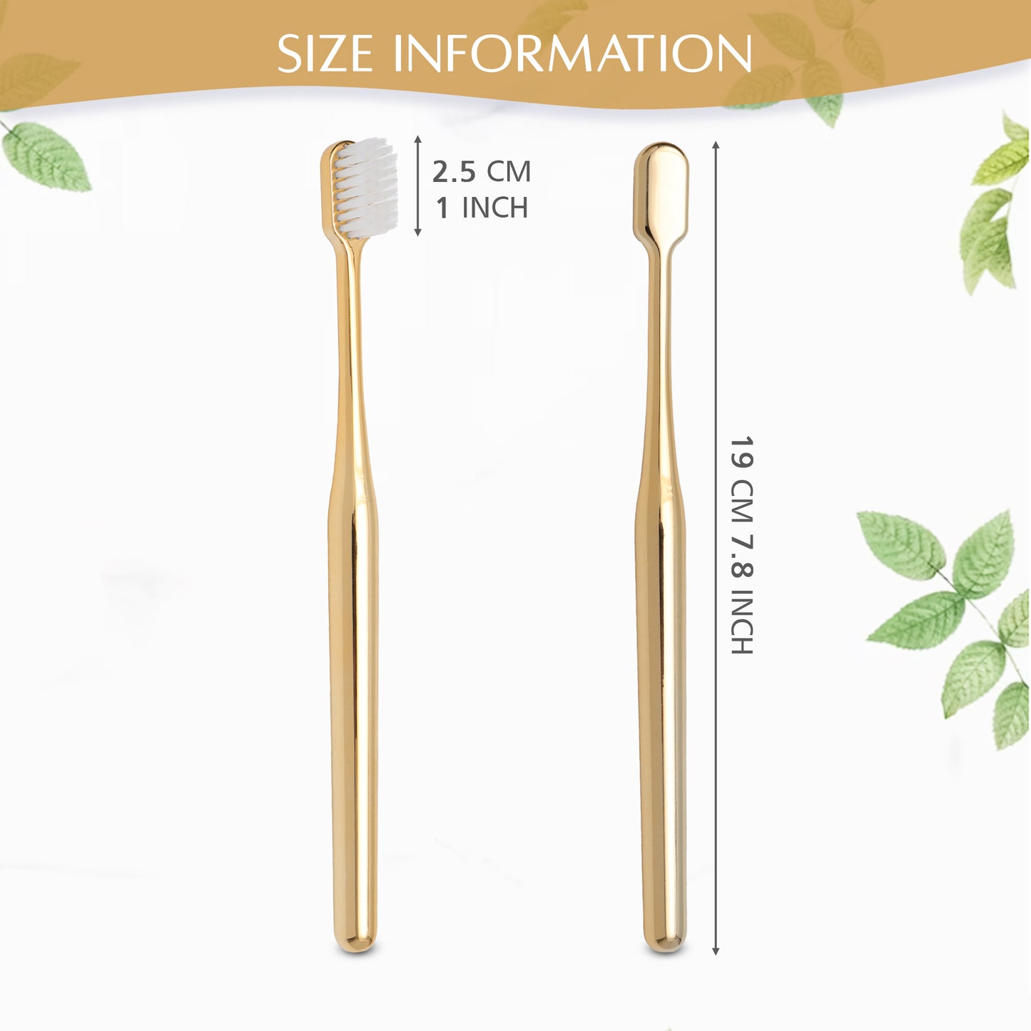 Luxurious Toothbrush with Super Soft Bristles