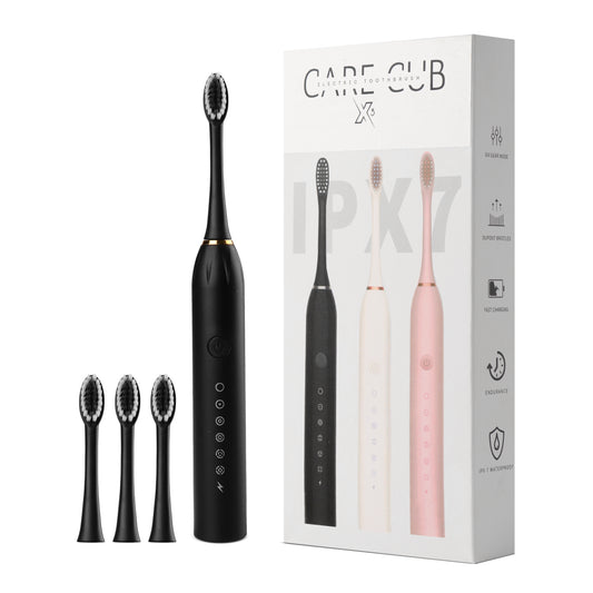 X-3 Sonic Electric Toothbrush, IPX7 Waterproof