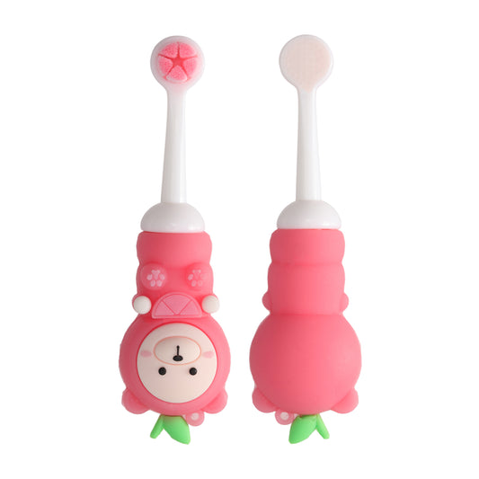 Kids Bear Toothbrush Animal Soft Bristles