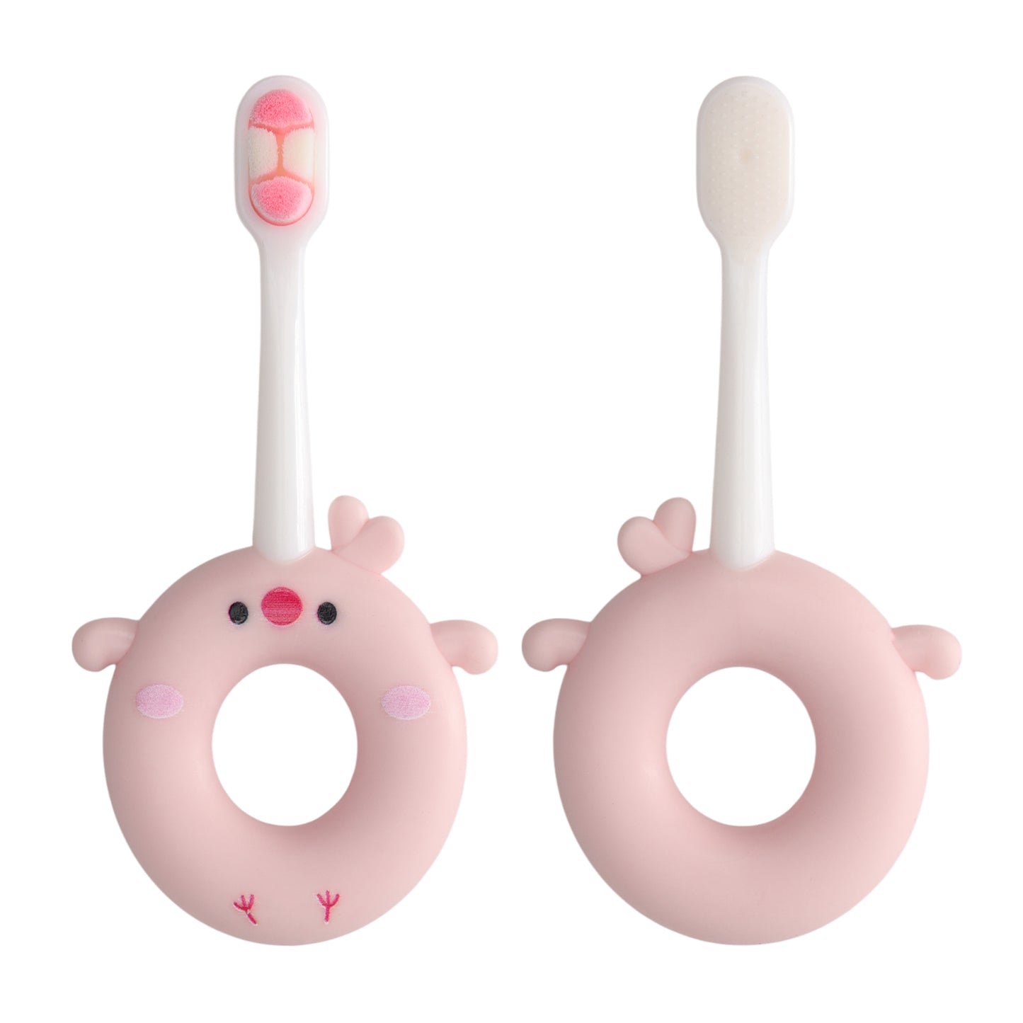 Kids Donut Ring Handle Toothbrush