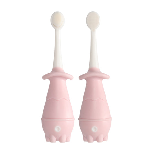 Kid Giraffe Toothbrush with Soft Bristles