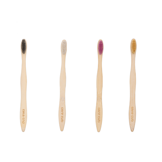 Multicolor Bambaoo Toothbrush